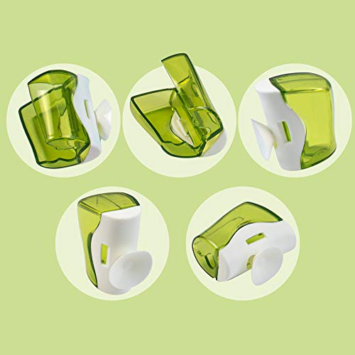 Framendino, 6 Pack Toothbrush Head Covers with Suction Cup Toothbrush Protect...