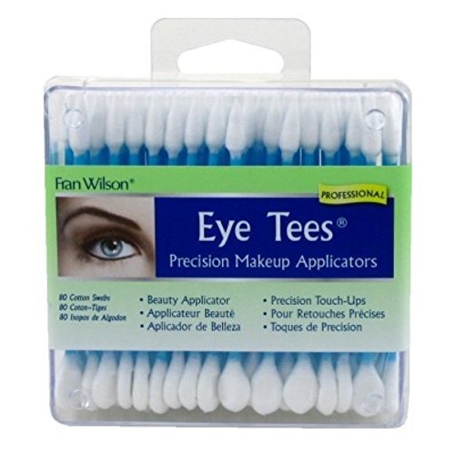 Fran Wilson EYE TEES COTTON TIPS 80 Count (2 PACK) - Precision Makeup Applica...