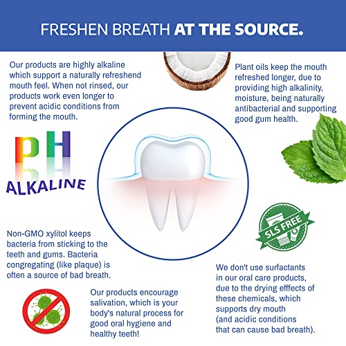 Frau Fowler MOUTH MEDIC Tooth Powder, Botanically Clean, Teeth-Whitening, Rem...