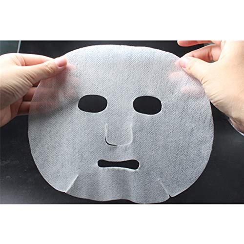 Frcolor 100 Pcs Enlarged Cotton Facial Mask Sheets DIY Cosmetic Face Skin Car...