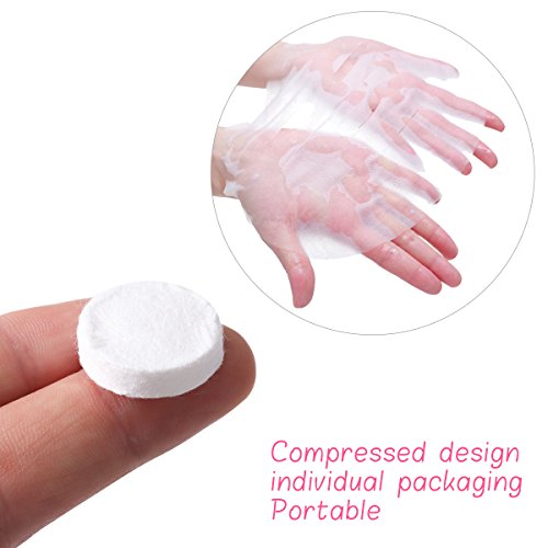 Frcolor 100 Pieces Compressed Disposable Facial Mask Home DIY Skin Care