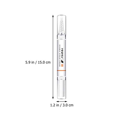 FRCOLOR 2 Sets Double Eyelid Pen Glue Invisible Double Eyelid Styling Cream S...