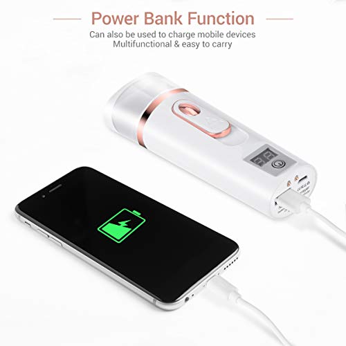 Frcolor Handy Mist Sprayer Face Steamer Nano Mister for Skin Care, Face Moist...