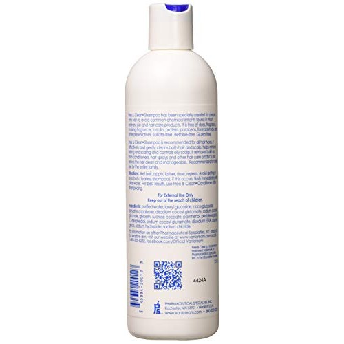 Free & Clear Shampoo, 12 Fl Oz, Pack of 3