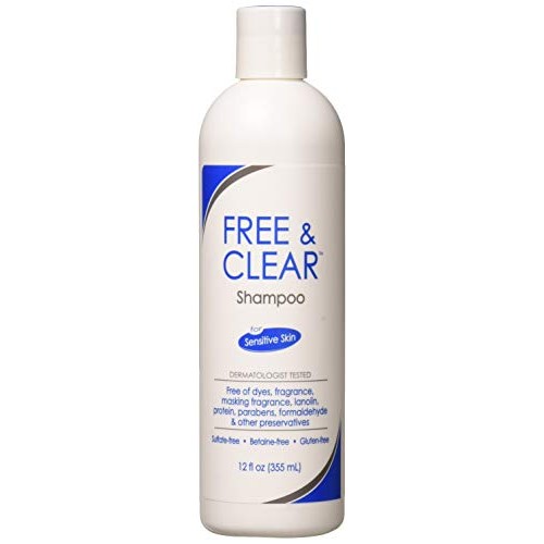 Free & Clear Shampoo, 12 Fl Oz, Pack of 3