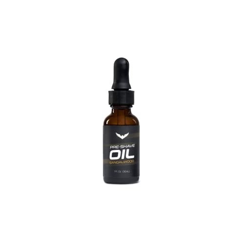 Pre-Shave Oil - FREEDOM GROOMING - Sandalwood Shaving Oil for Men, Hydrates, ...