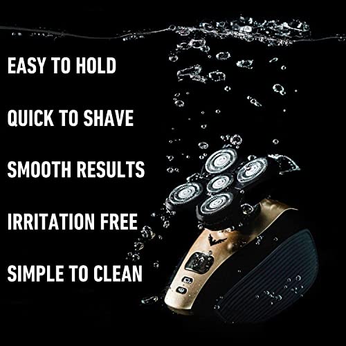 The FlexSeries Electric Head Hair Shaver - FREEDOM GROOMING - Ultimate Mens C...