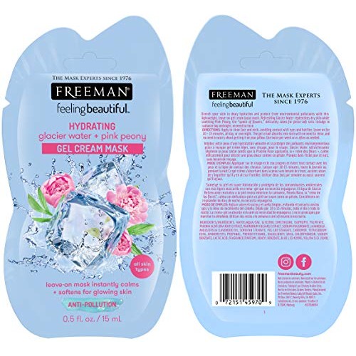 Freeman 12 Mask Party Pack - Anti-Stress Clay, Clearing Peel-Off, Deep Cleans...