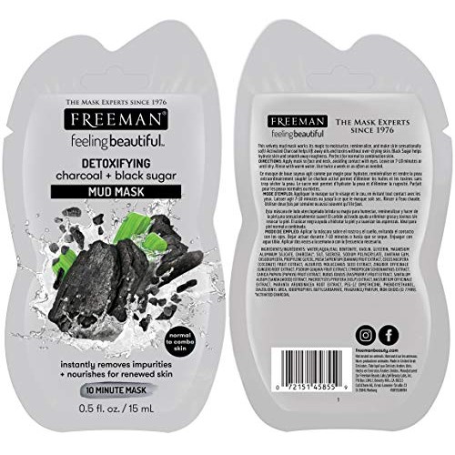 Freeman 12 Mask Party Pack - Anti-Stress Clay, Clearing Peel-Off, Deep Cleans...