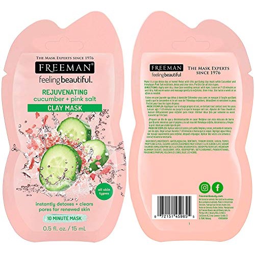 Freeman 12 Mask Party Pack - Anti-Stress Clay, Clearing Peel-Off, Deep Cleans...