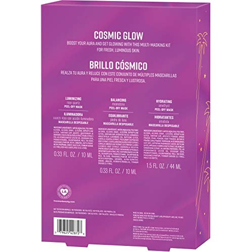 Freeman Beauty Cosmic Glow Face Mask Gift Set for Skin Care, with Peel-Off Ma...