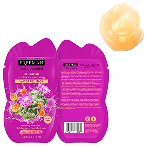 Freeman Beauty Facial Mask Variety Pack: Clay, Charcoal, Mud, and Peel Off Be...