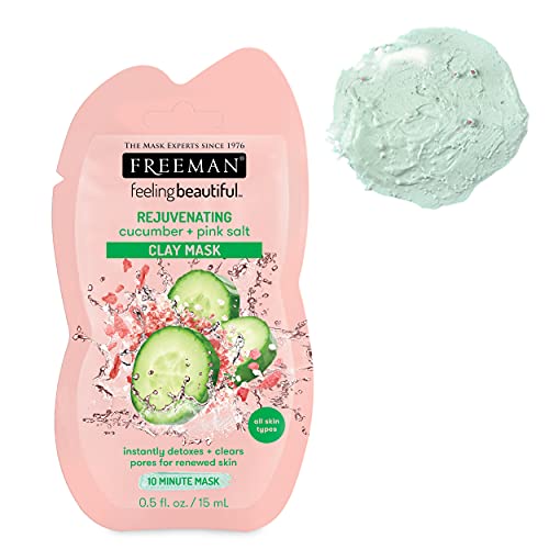 Freeman Beauty Facial Mask Variety Pack: Clay, Charcoal, Mud, and Peel Off Be...
