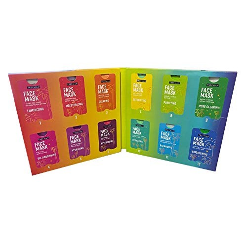 Freeman Beauty Holiday 12 Days of Glow Face Mask Gift Set for Skin Care, With...