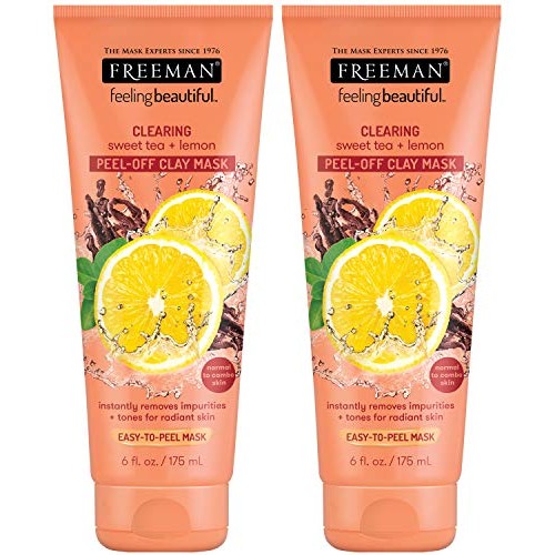 Freeman Clearing Peel Off Clay Facial Mask, Cleansing and Oil Absorbing Beaut...