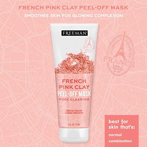 Freeman Face Mask Exotic Blends Variety Pack, Pore Cleansing Clay and Charcoa...