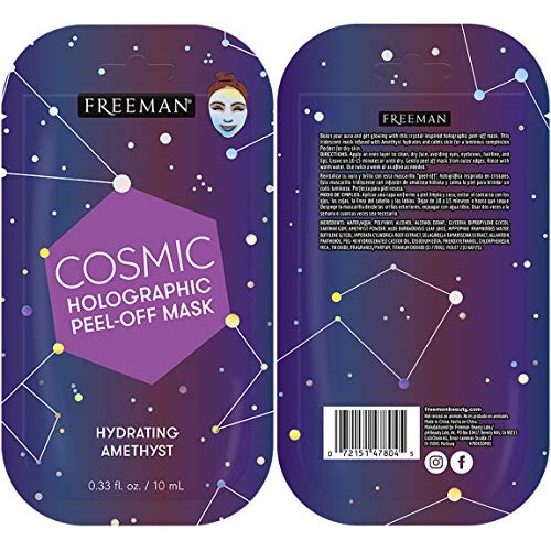 Freeman Facial Mask Variety Pack: Oil Absorbing Clay and Peel Off Pore Minimi...