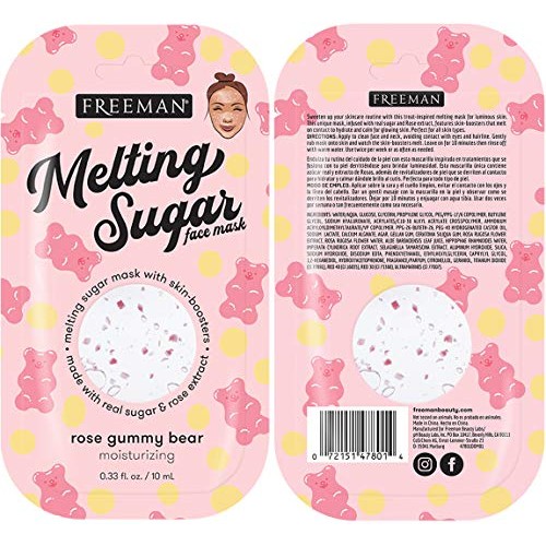 Freeman Facial Mask Variety Pack: Oil Absorbing Clay and Peel Off Pore Minimi...