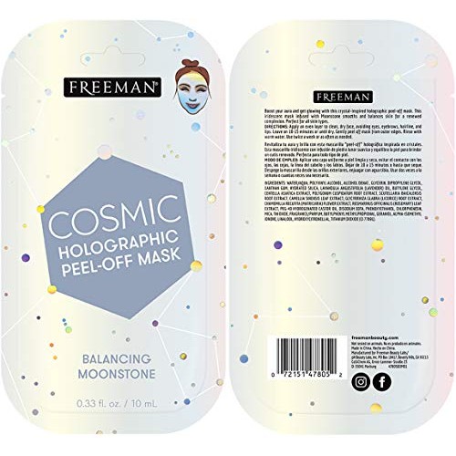 Freeman Facial Mask Variety Pack: Oil Absorbing Clay and Peel Off Pore Minimi...