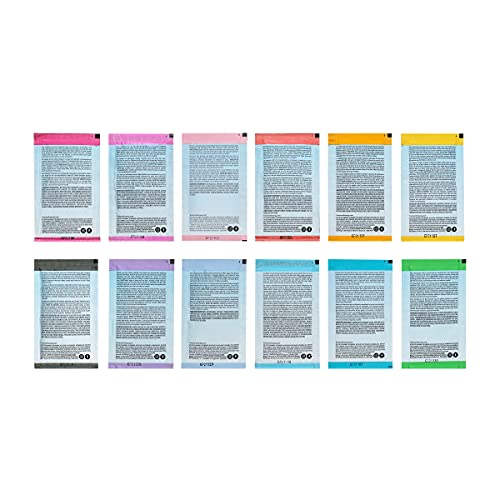 Freeman Limited Edition Mask & Chill Self Care Skincare Facial Mask Set, 12 P...