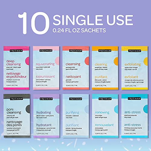 Freeman Limited Edition Scrub & Glow Ultimate Face and Body Kit, 20 Piece Mot...