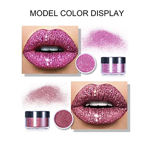 FREEORR 4 Colors Glitter Lip Kit, Diamond and Glitter Metallic Lipstick, Wate...