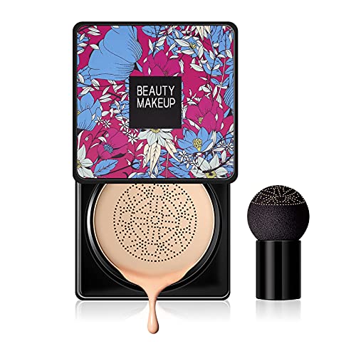 FREEORR Mushroom Head Air Cushion CC Cream, Waterproof and High Coverage, Moi...