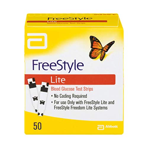 FreeStyle Lite Blood Glucose Test Strips - 50 ct, Pack of 8