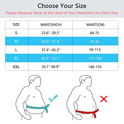 Freetoo Back Braces for Lower Back Pain Relief with 6 Stays, Breathable Back ...