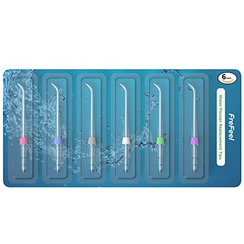 Replacement Tips for Waterpik Water Flosser (6 Classic Jet Tips)