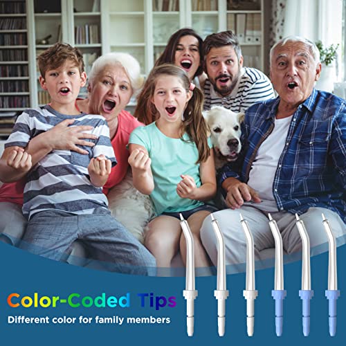 Replacement Tips for Waterpik Water Flosser (6 Pik Pocket Tips)