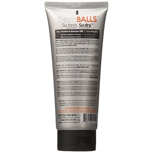 FRESH BODY Fresh Balls Lotion, 3.4 fl oz - Men's Anti-Chafing Soothing Cream ...
