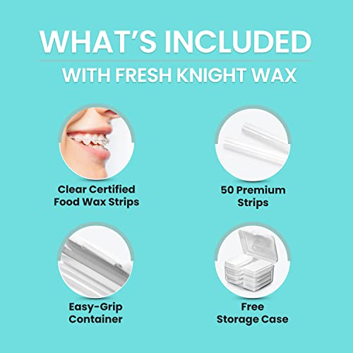 Braces Wax,10 Pack. Dental Wax for Braces & Aligners, Unscented & Flavorless ...