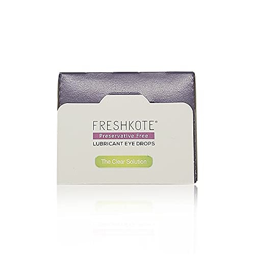 FRESHKOTE Preservative Free Eye Drops for Dry Eyes 2-Pack (60 Single-Use Vial...