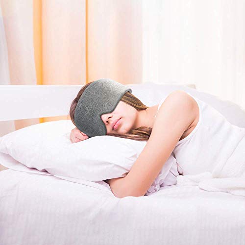 Handmade Cotton Sleep Mask - New Design Light Blocking Sleeping Eye Mask Soft...