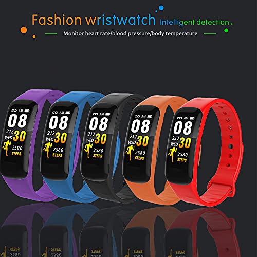 Fitness Tracker,Activity Tracker Watch with Heart Rate Blood Pressure Tempera...