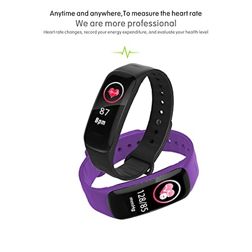 Fitness Tracker,Activity Tracker Watch with Heart Rate Blood Pressure Tempera...