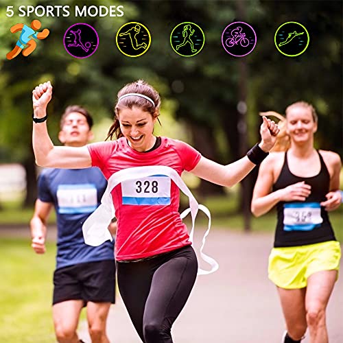 Fitness Tracker,Activity Tracker Watch with Heart Rate Blood Pressure Tempera...