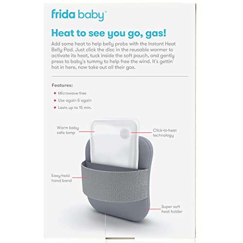 Gas + Colic Heating Pad for Natural Belly Relief by Frida Baby | Gentle Heat ...