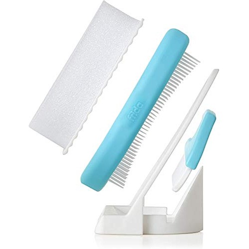 The 3-Step Cradle Cap System by Fridababy | DermaFrida The FlakeFixer | Spong...