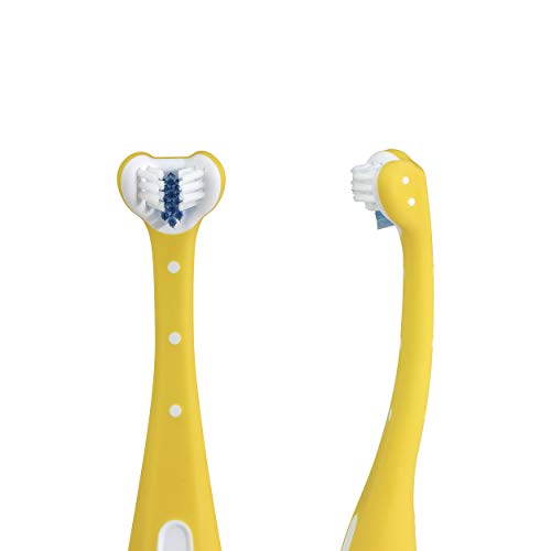 Triple-Angle Toothhugger Training Toothbrush for Toddler Oral Care 2-Pack