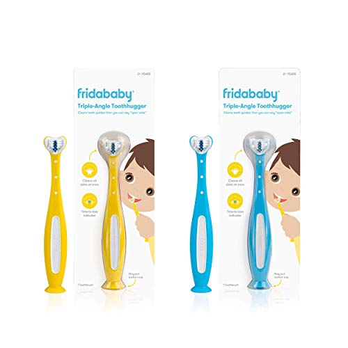 Triple-Angle Toothhugger Training Toothbrush for Toddler Oral Care 2-Pack