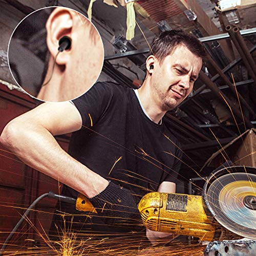 30 Pairs or 60 Pairs Corded Ear Plugs Silicone Waterproof Ear Plugs with Cord...