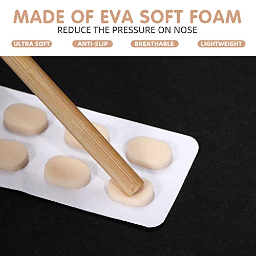 96 Pairs of Eyeglasses Nose Pads Glasses Support Nose Pads Soft Foam Self-Adh...