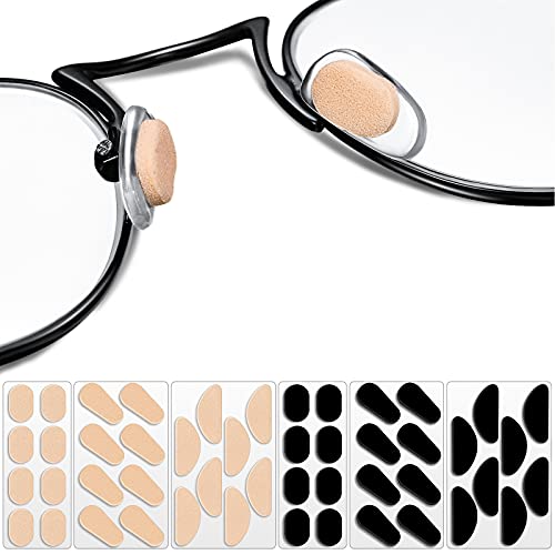 96 Pairs of Eyeglasses Nose Pads Glasses Support Nose Pads Soft Foam Self-Adh...