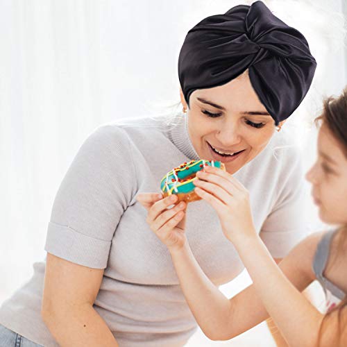 FRX 2021 New Silk Sleeping Cap for Women Hair Care Hair Cap, Imitation Silk N...