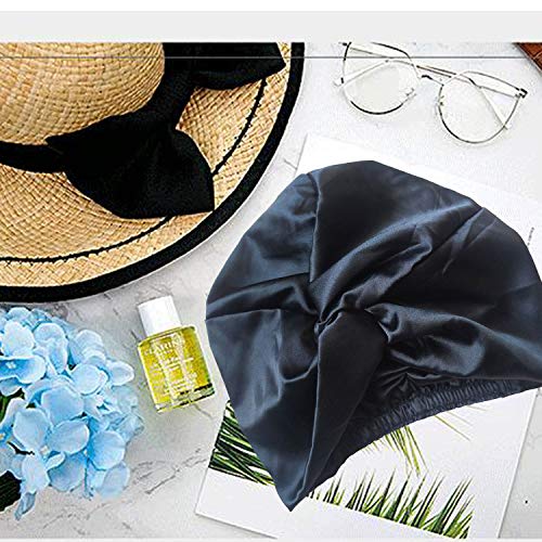 FRX 2021 New Silk Sleeping Cap for Women Hair Care Hair Cap, Imitation Silk N...