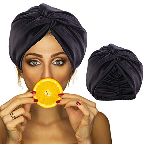 FRX 2021 New Silk Sleeping Cap for Women Hair Care Hair Cap, Imitation Silk N...