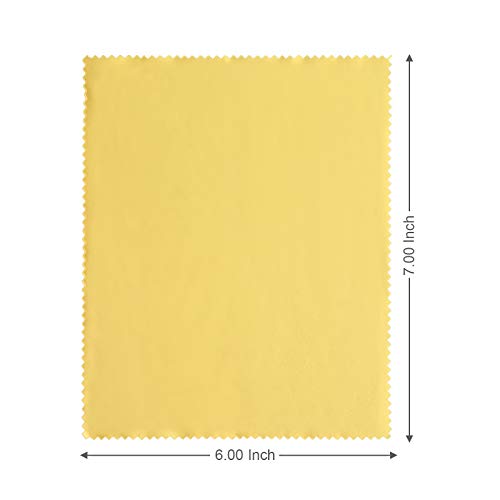 Fu Store 12 Pack Assorted Colors Microfiber Cleaning Cloths - 6" x 7" Microfi...