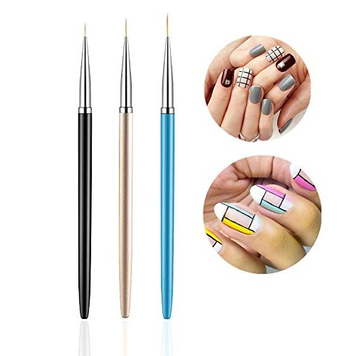 FULINJOY 5PCS Dotting Pens with 3 PCS Nail Painting Brushes, Nail Art Design ...